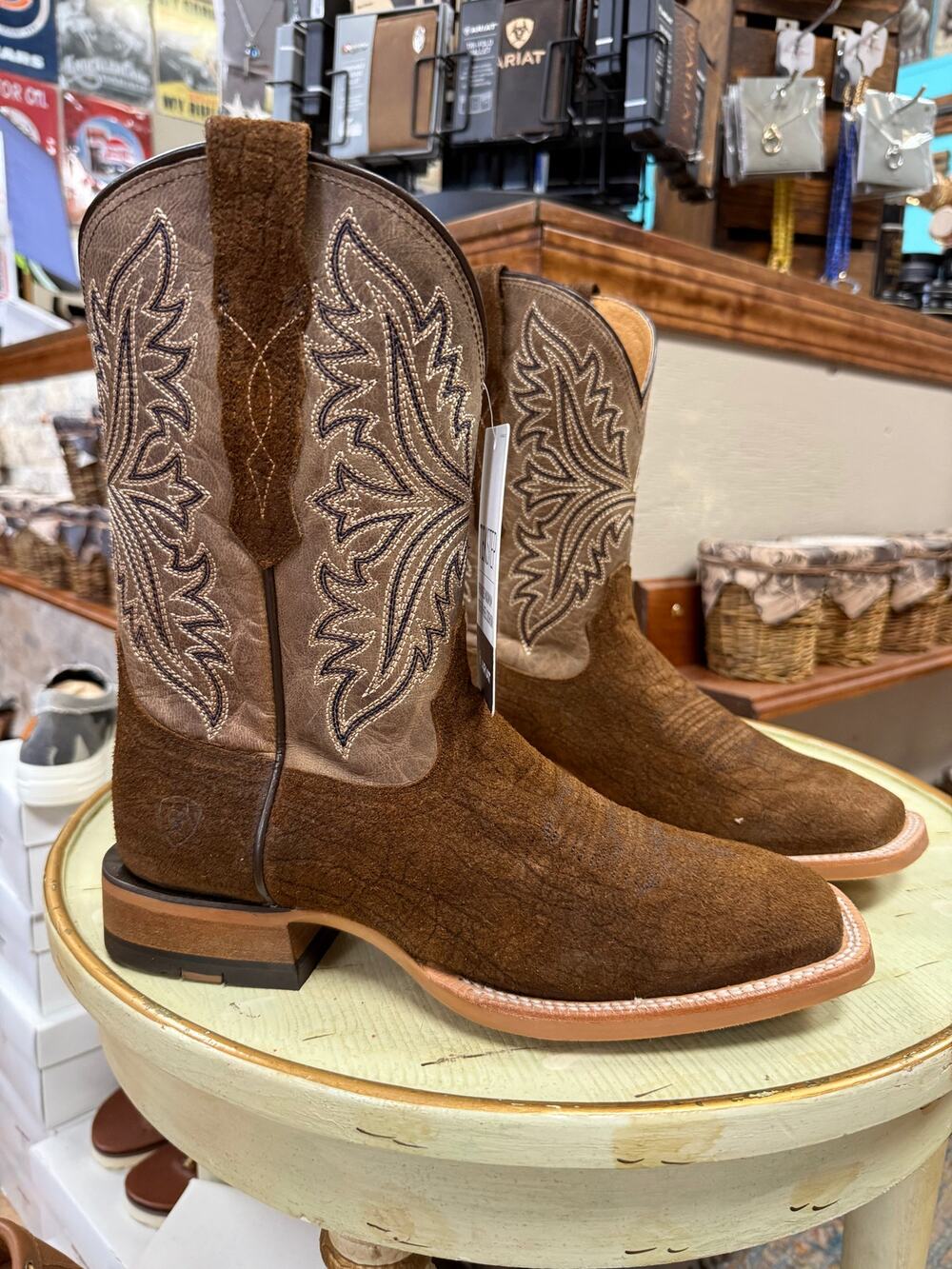 Ariat Men's Walker Wide Western Boots - Broad Square Toe 10061241